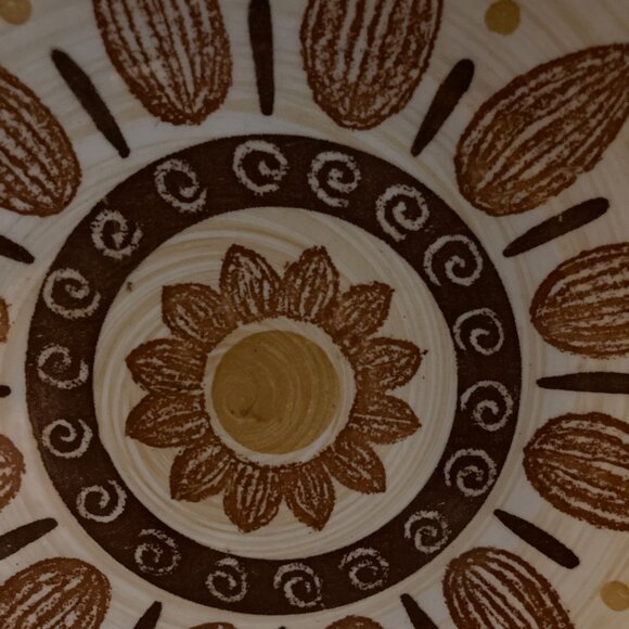 Merida Ironstone 9-1/2" Flowered Vegetable Bowl - Picture 4 of 5